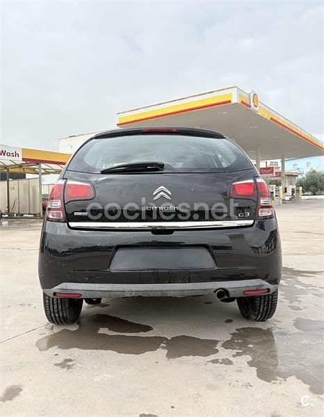 Usado Citroën C3 Exclusive 99 CV (72 kW) 2016 Negro Berlina