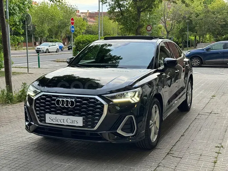 Usado Audi Q3 Sportback S-Line 150 CV (110 kW) 2021 Negro SUV