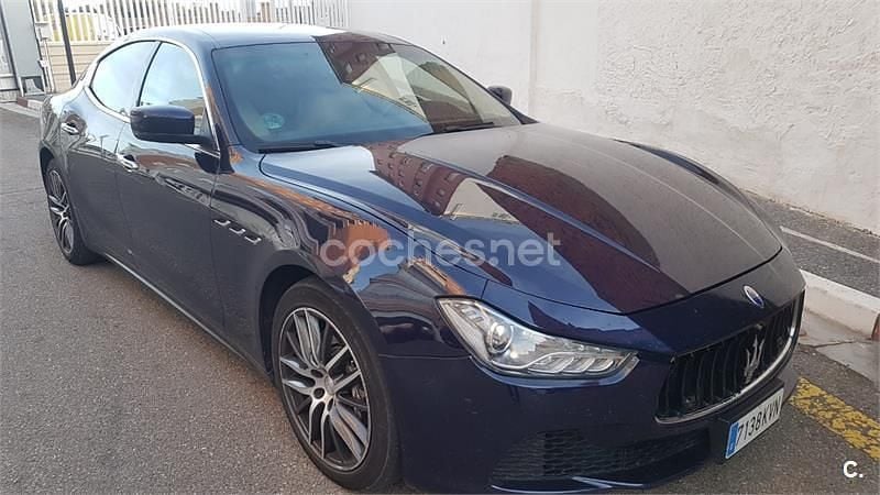 Usado Maserati Ghibli 275 CV (202 kW) 2015 Azul Berlina