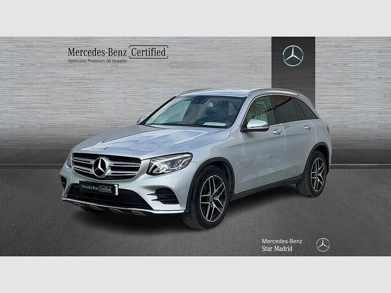Iridiumsilber metalliclack Usado 2019 Mercedes GLC220 AMG line SUV | 34.990 € (Precio justo) - Imagen 1/4