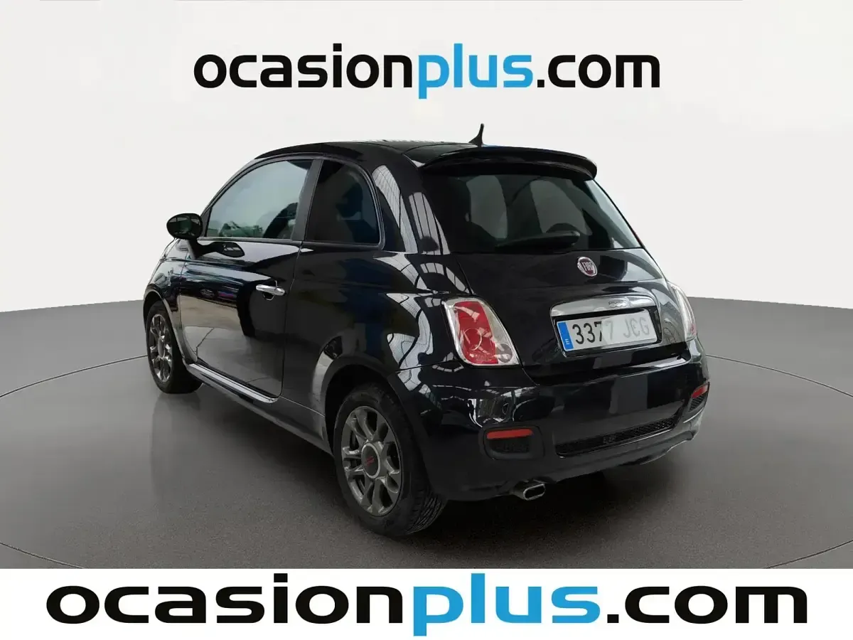 Usado Fiat 500 S 69 CV (50 kW) 2015 Negro Utilitario