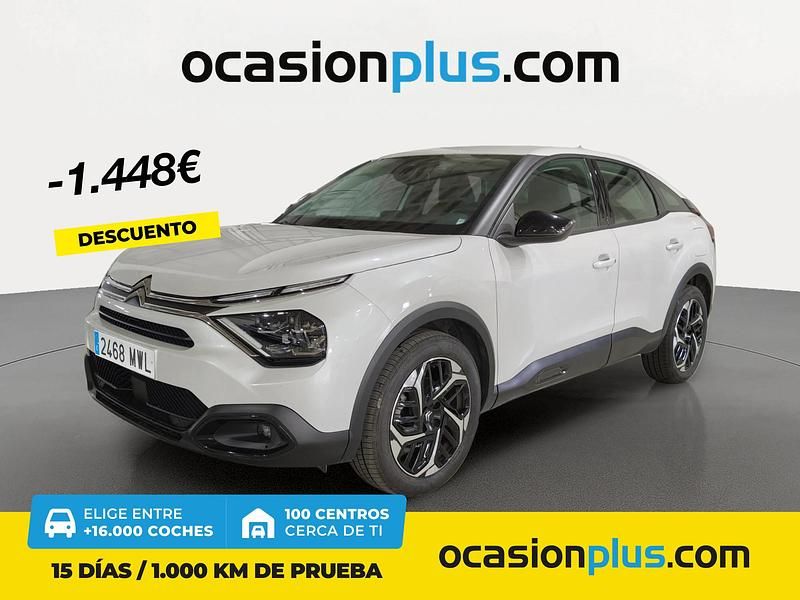 Blanco Usado 2024 Citroën C4 PureTech Berlina | 15.930 € (Precio justo) - Imagen 1/4