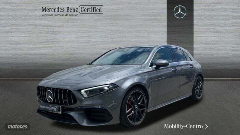 Gris Usado 2022 Mercedes A45 AMG AMG Berlina | 62.314 € (Buen precio) - Imagen 1/4