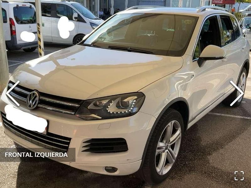 Blanco Usado 2013 VW Touareg R-line SUV | 18.990 € (Precio justo) - Imagen 1/4