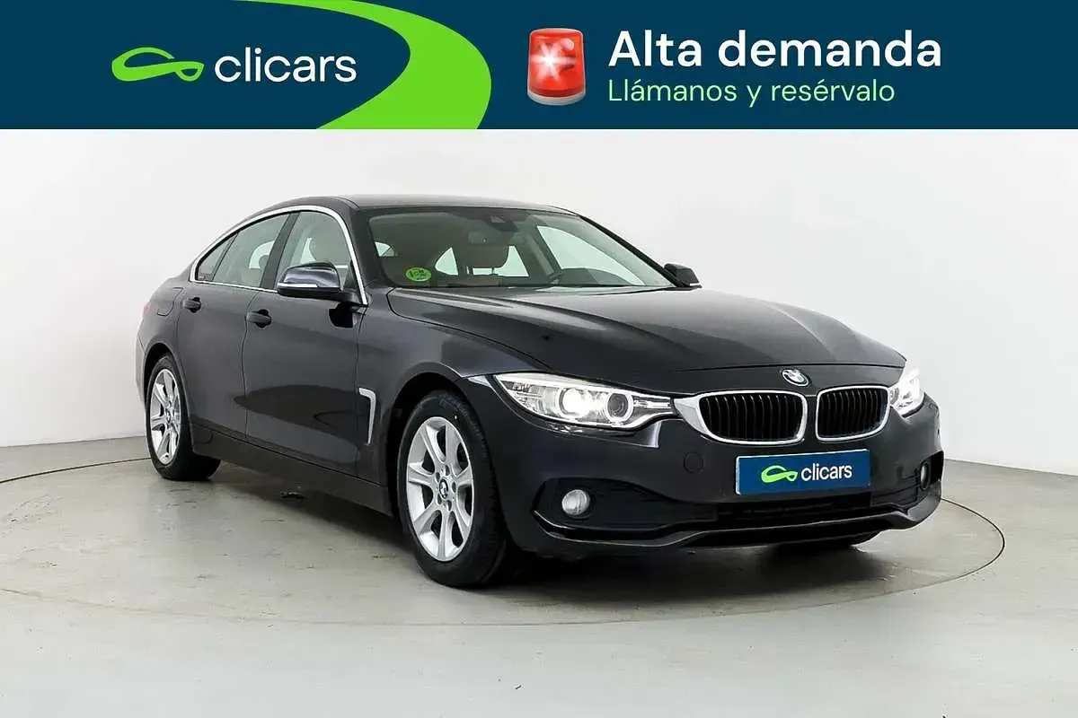 Usado BMW 420 Gran Coupé 190 CV (139 kW) 2015 Negro Coupe