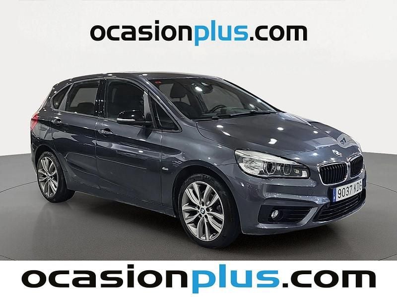 Usado BMW 218 Active Tourer 150 CV (110 kW) 2017 Gris Monovolumen