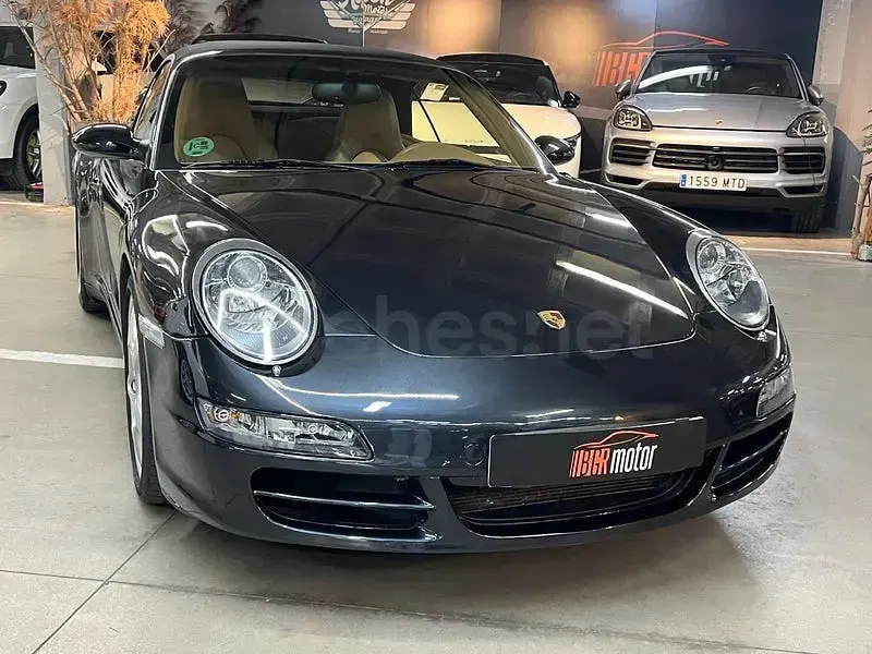 Usado Porsche 911 Carrera 4S Cabriolet 355 CV (261 kW) 2007 Gris / plata Descapotable