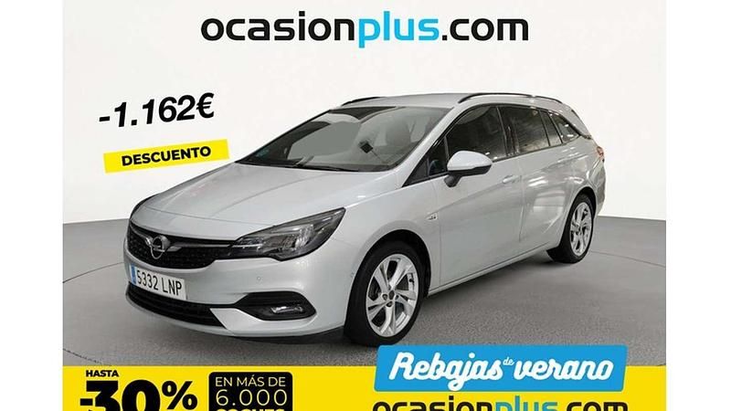Plateado Usado 2021 Opel Astra Ultimate Familiar | 10.628 € (Buen precio) - Imagen 1/4