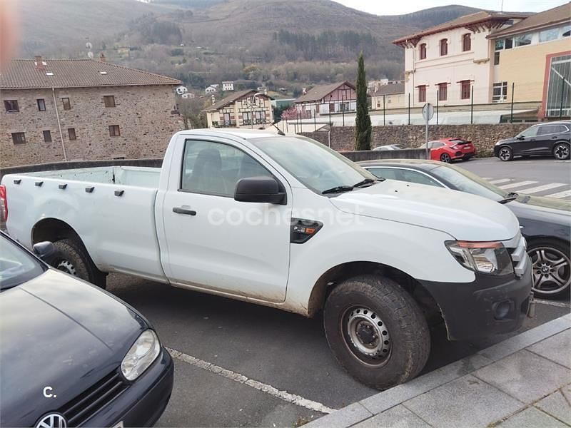 Usado Ford Ranger XL 150 CV (110 kW) 2013 Blanco Recogida