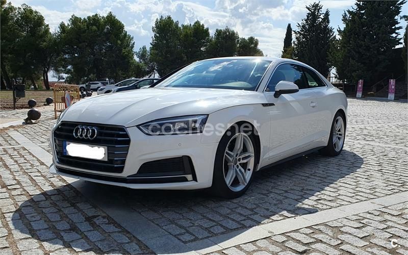 Usado Audi A5 S-Line 190 CV (139 kW) 2017 Blanco Coupe