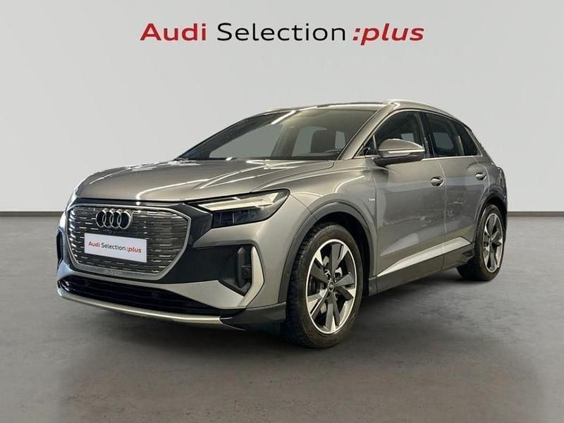 Usado Audi Q4 e-tron S-Line 150 kW (204 CV) 2023 Gris SUV