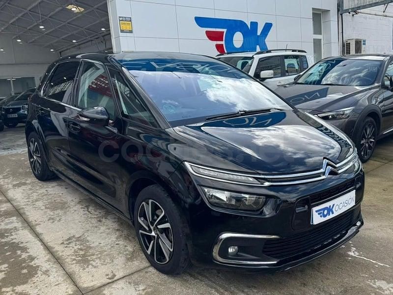 Usado Citroën C4 Picasso Shine 120 CV (88 kW) 2018 Negro Monovolumen