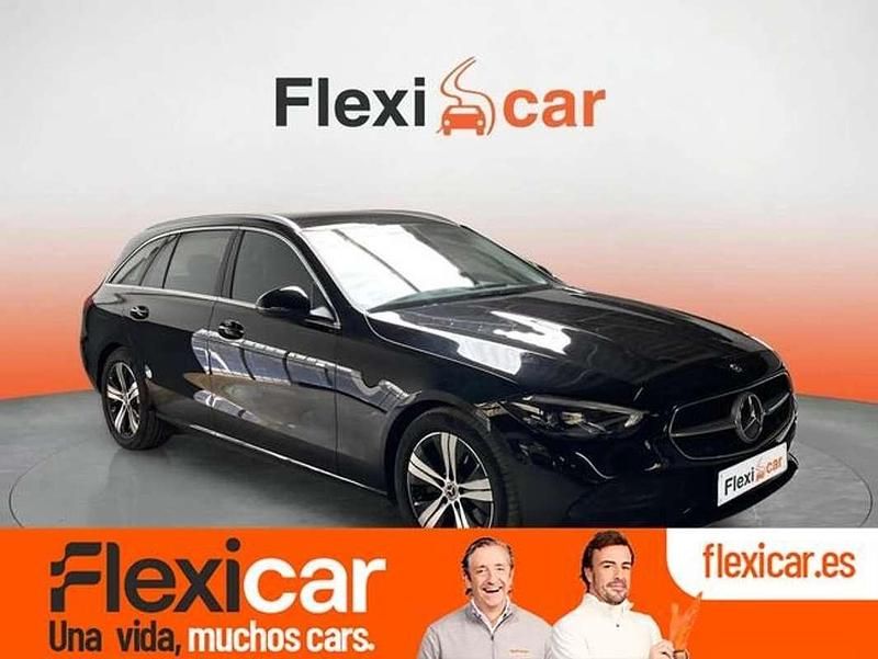 Negro Usado 2021 Mercedes C220 Familiar | 22.540 € (Super precio) - Imagen 1/4