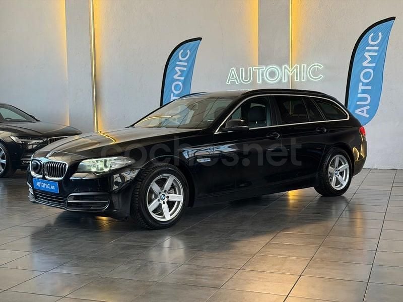 Usado BMW 520 M Sport 190 CV (139 kW) 2016 Negro Familiar