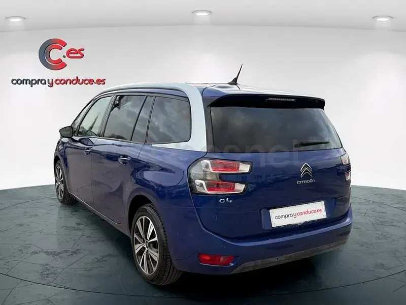Usado Citroën Grand C4 Picasso Feel 120 CV (88 kW) 2018 Azul Monovolumen