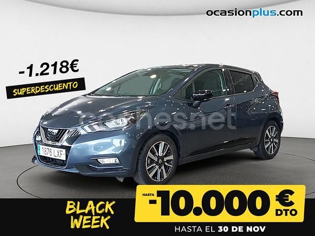 Gris / plata Usado 2022 Nissan Micra Berlina | 13.400 € (Precio justo) - Imagen 1/4