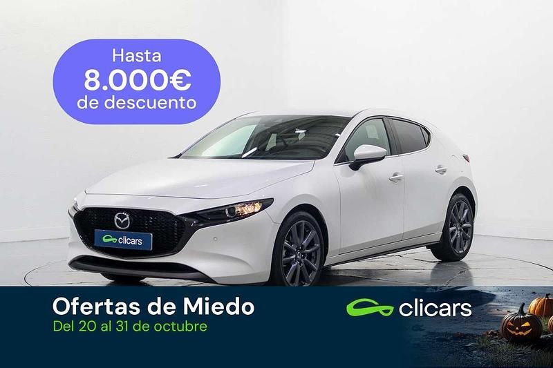 Blanco Usado 2021 Mazda 3 Utilitario | 17.590 € (Buen precio) - Imagen 1/4