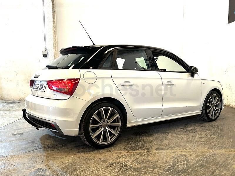 Usado Audi A1 Sportback S-Line 90 CV (66 kW) 2014 Blanco Utilitario