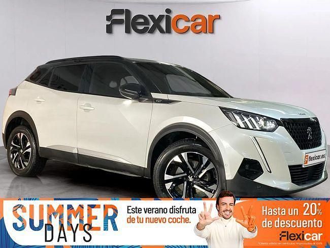 Blanco Usado 2021 Peugeot 2008 GT SUV | 17.890 € (Precio justo) - Imagen 1/4