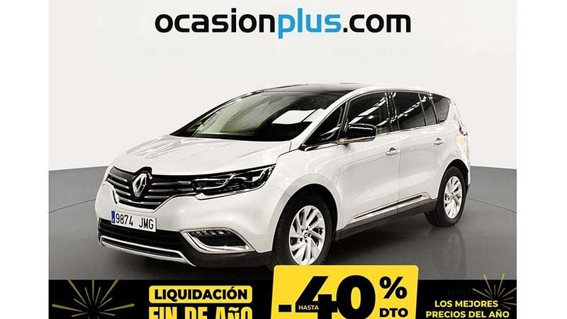 Gris Usado 2016 Renault Espace Zen Monovolumen | 17.450 € (Precio justo) - Imagen 1/4