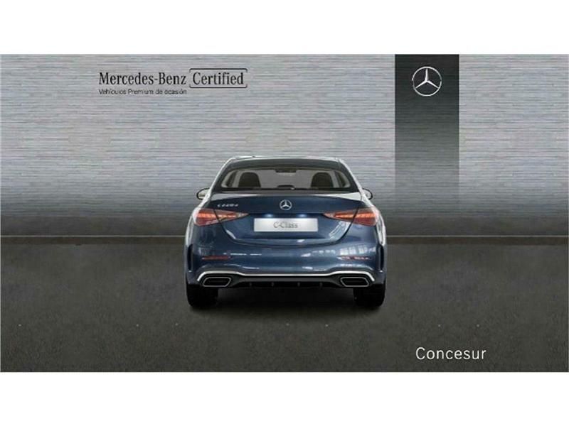 Usado Mercedes C220 AMG line 200 CV (147 kW) 2024 Azul sodalita Berlina