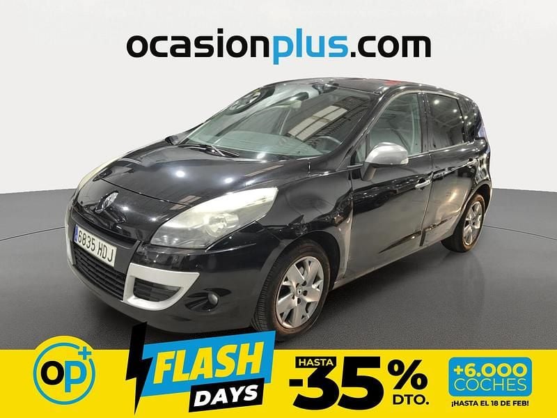 Usado Renault Scénic III 95 CV (69 kW) 2011 Negro Monovolumen