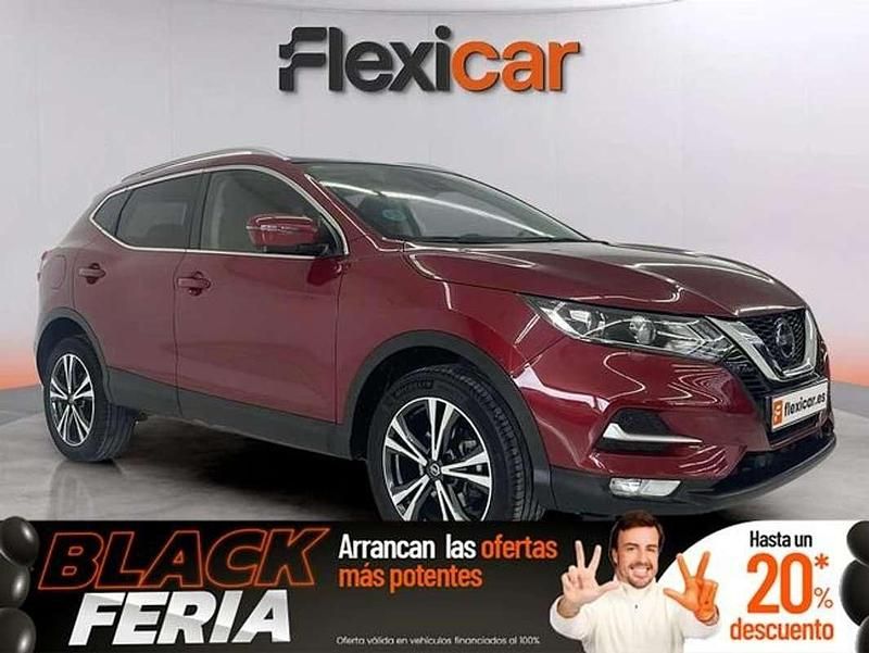 Rojo Usado 2017 Nissan Qashqai Acenta SUV | 12.990 € (Buen precio) - Imagen 1/4