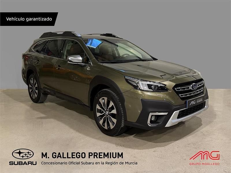Autumn green metallic Nuevo 2025 Subaru Outback SUV | 41.900 € (Precio justo) - Imagen 1/4