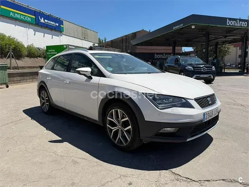 Käytetty Seat Leon ST 4Drive 184 HP (135 kW) 2015 Valkoinen Farmari