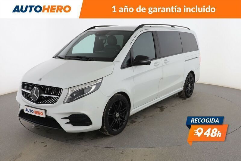 Blanco Usado 2021 Mercedes V300 Avantgarde Monovolumen | 47.199 € (Buen precio) - Imagen 1/3