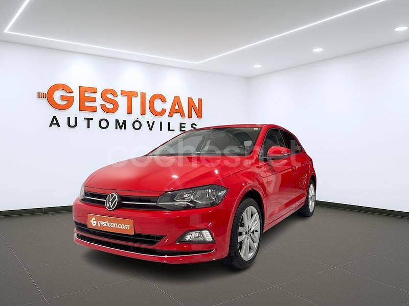 Rojo Usado 2021 VW Polo Advance Berlina | 13.990 € (Buen precio) - Imagen 1/4