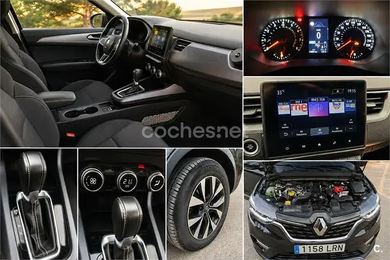 Usado Renault Arkana Intens 140 CV (102 kW) 2021 Negro SUV