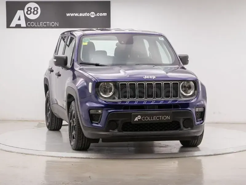 Usado Jeep Renegade Sport 120 CV (88 kW) 2019 Azul SUV