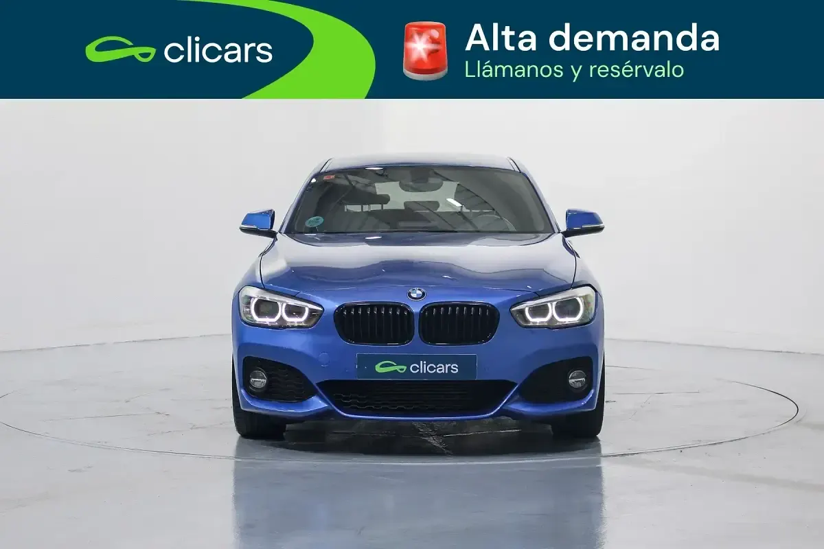Usado BMW 118 150 CV (110 kW) 2019 Azul Utilitario