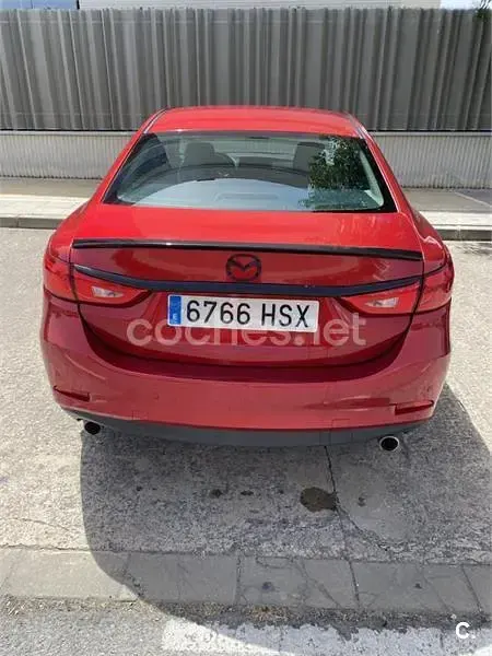 Usado Mazda 6 Style 150 CV (110 kW) 2013 Rojo Berlina