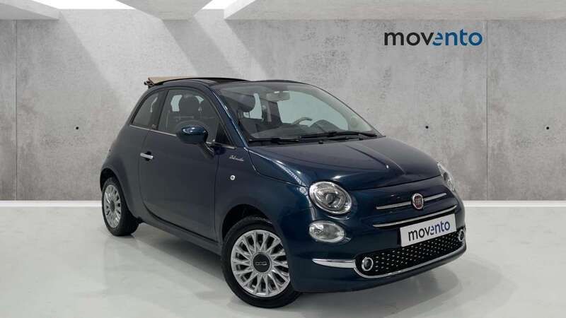 Azul Usado 2022 Fiat 500C Dolcevita Descapotable | 13.900 € (Un poco caro) - Imagen 1/4