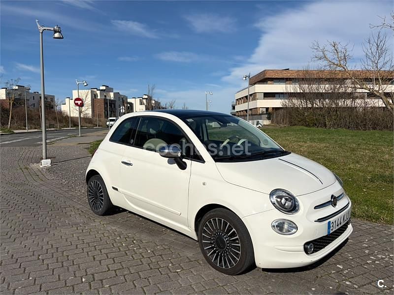 Usado Fiat 500 Mirror 69 CV (50 kW) 2018 Blanco Berlina