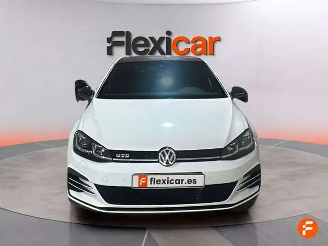 Usado VW Golf VII GTD 184 CV (135 kW) 2019 Blanco Utilitario