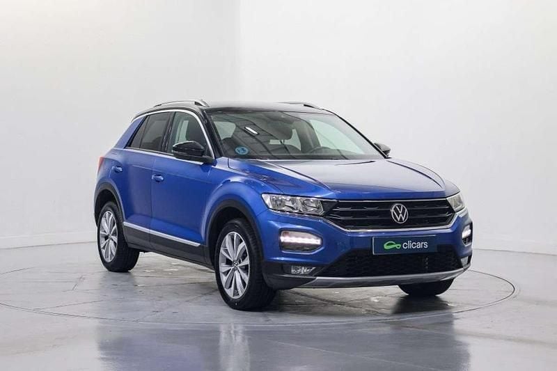 Usado VW T-Roc Advance 150 CV (110 kW) 2021 Azul SUV