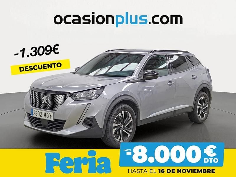 Gris Usado 2023 Peugeot 2008 Allure SUV | 14.400 € (Precio justo) - Imagen 1/4