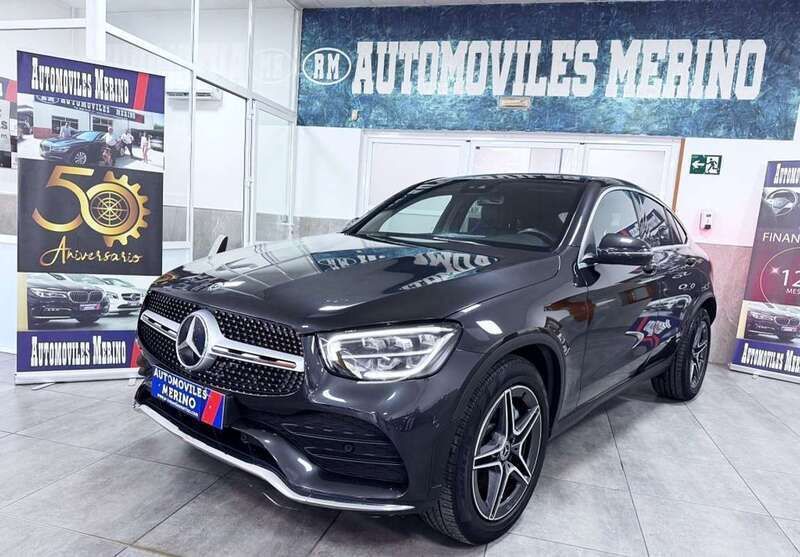 Negro Usado 2020 Mercedes GLC220 Coupe | 48.000 € (Caro) - Imagen 1/4