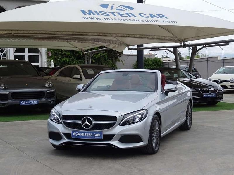 Gris Usado 2017 Mercedes C250 Descapotable | 34.900 € (Caro) - Imagen 1/4