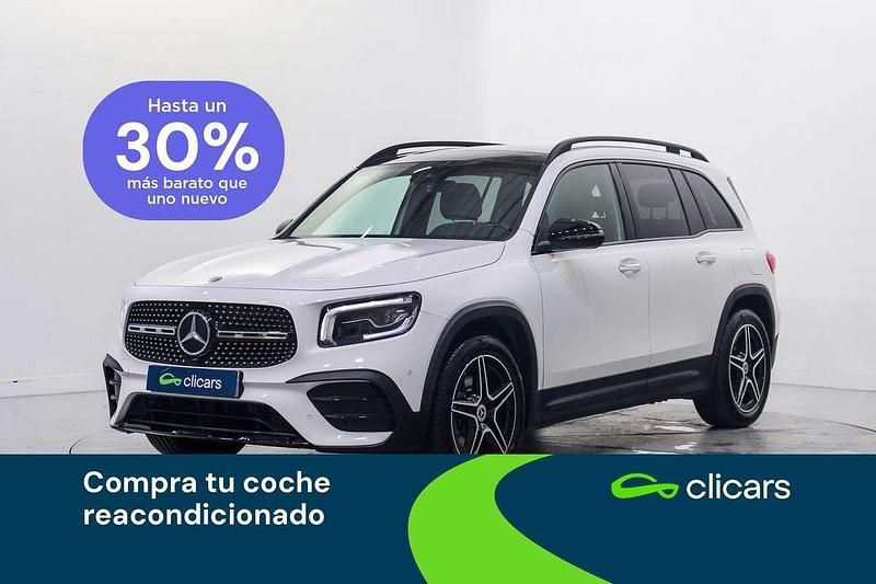 Usado Mercedes GLB200 150 CV (110 kW) 2021 Blanco SUV