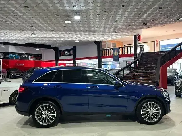Usado Mercedes GLC200 163 CV (119 kW) 2021 Azul SUV
