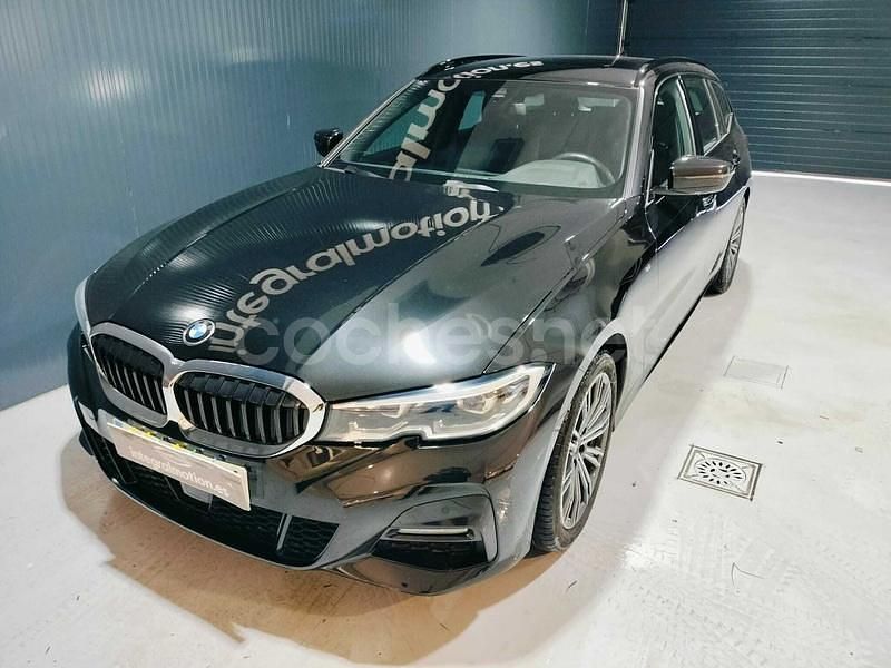 Usado BMW 320e 190 CV (139 kW) 2021 Negro Familiar