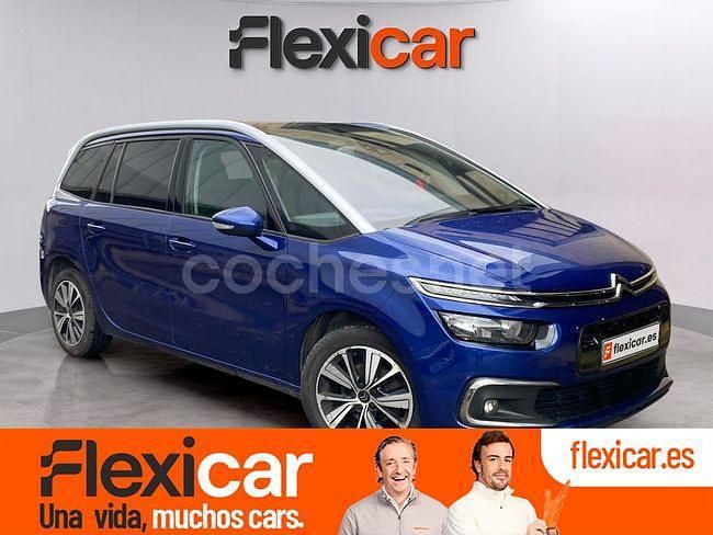 Azul Usado 2018 Citroën C4 SpaceTourer Feel Monovolumen | 11.690 € (Precio justo) - Imagen 1/4