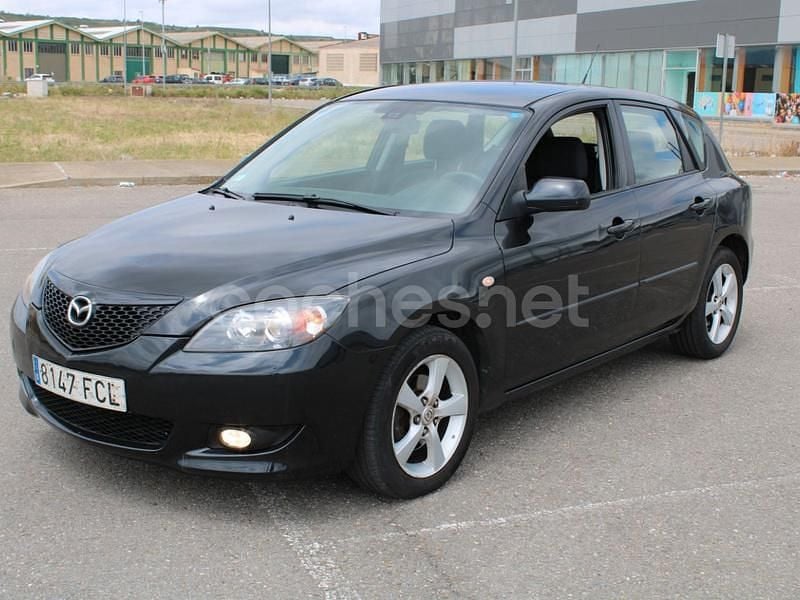 Usado Mazda 3 Active 109 CV (80 kW) 2006 Negro Berlina