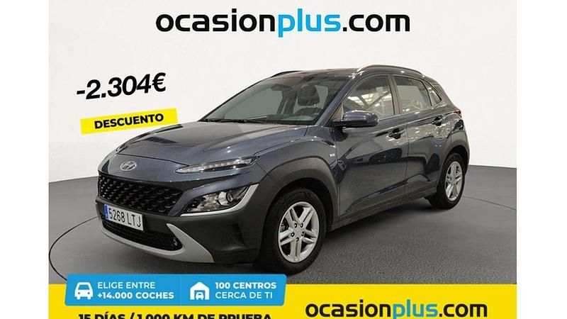 Gris Usado 2021 Hyundai Kona SUV | 16.546 € (Buen precio) - Imagen 1/4