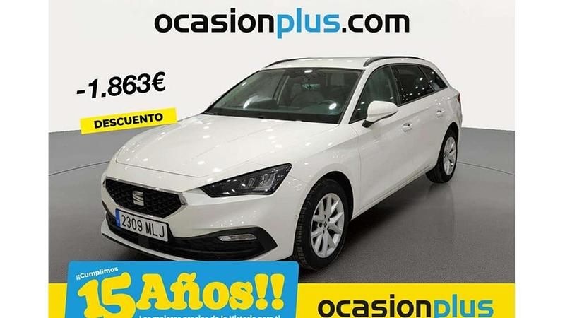Blanco Usado 2023 Seat Leon ST Style Familiar | 18.637 € (Precio justo) - Imagen 1/4