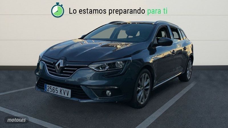 Usado Renault Mégane GrandTour Zen 115 CV (84 kW) 2019 Gris Familiar